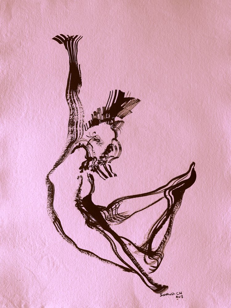 Forme dansante expressive - Santhosh ch