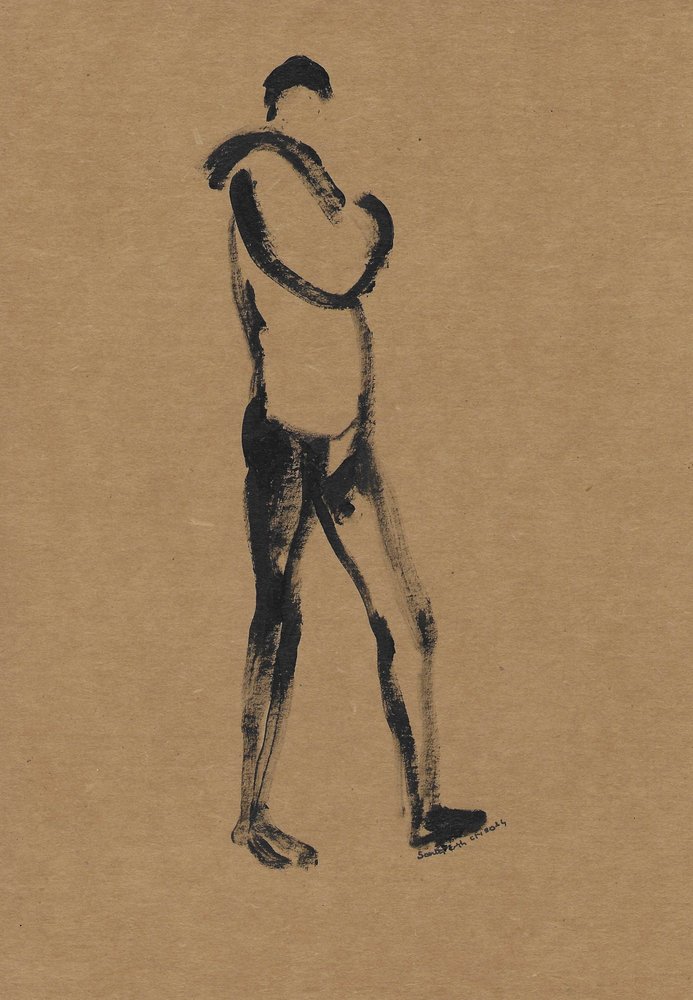 Figure masculine expressive - Santhosh ch