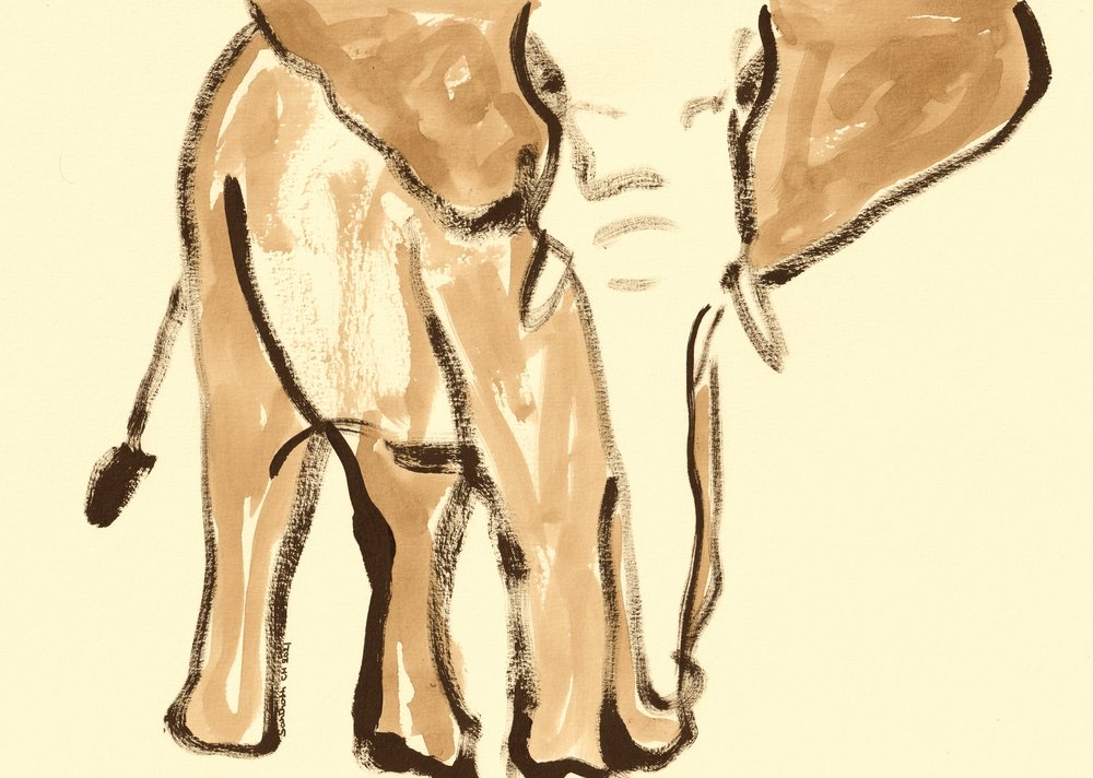 Délicat croquis d