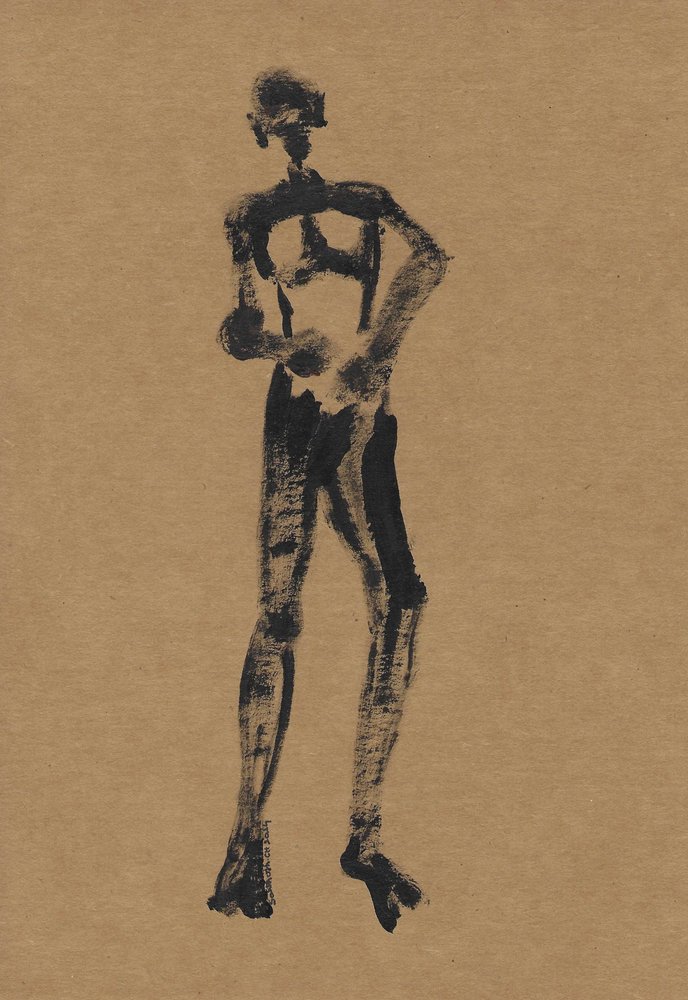 Forme masculine gestuelle - Santhosh ch