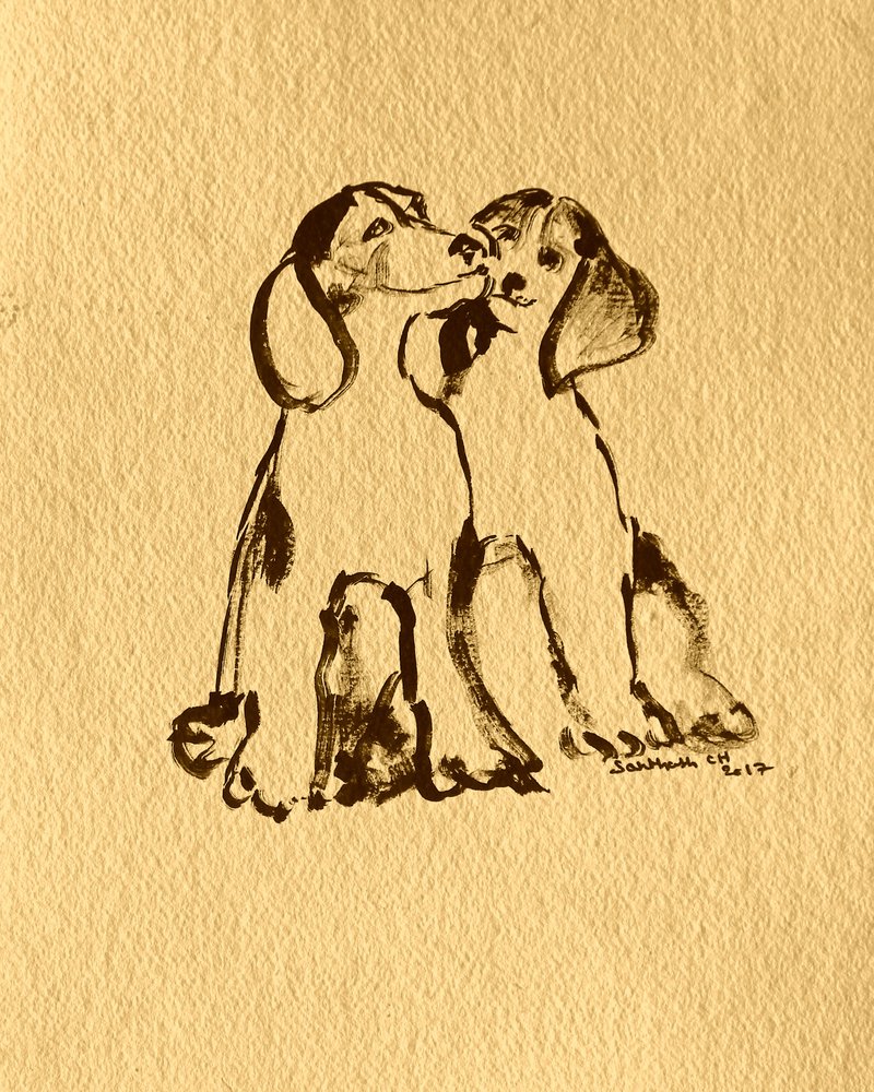Amour de chiot - Santhosh ch