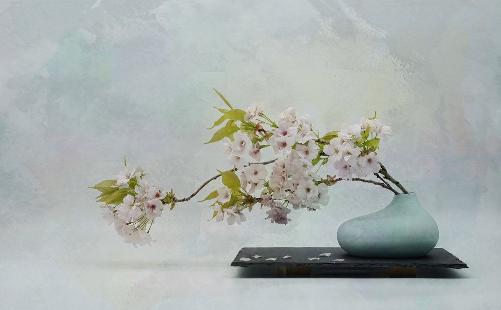 Nature morte « Zen Blossom » - Saskia Dingemans