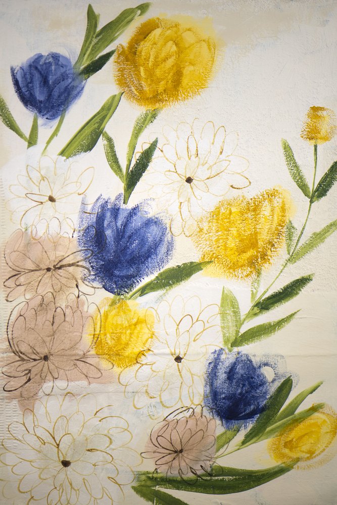 Fleurs abstraites - Shelley Hampe