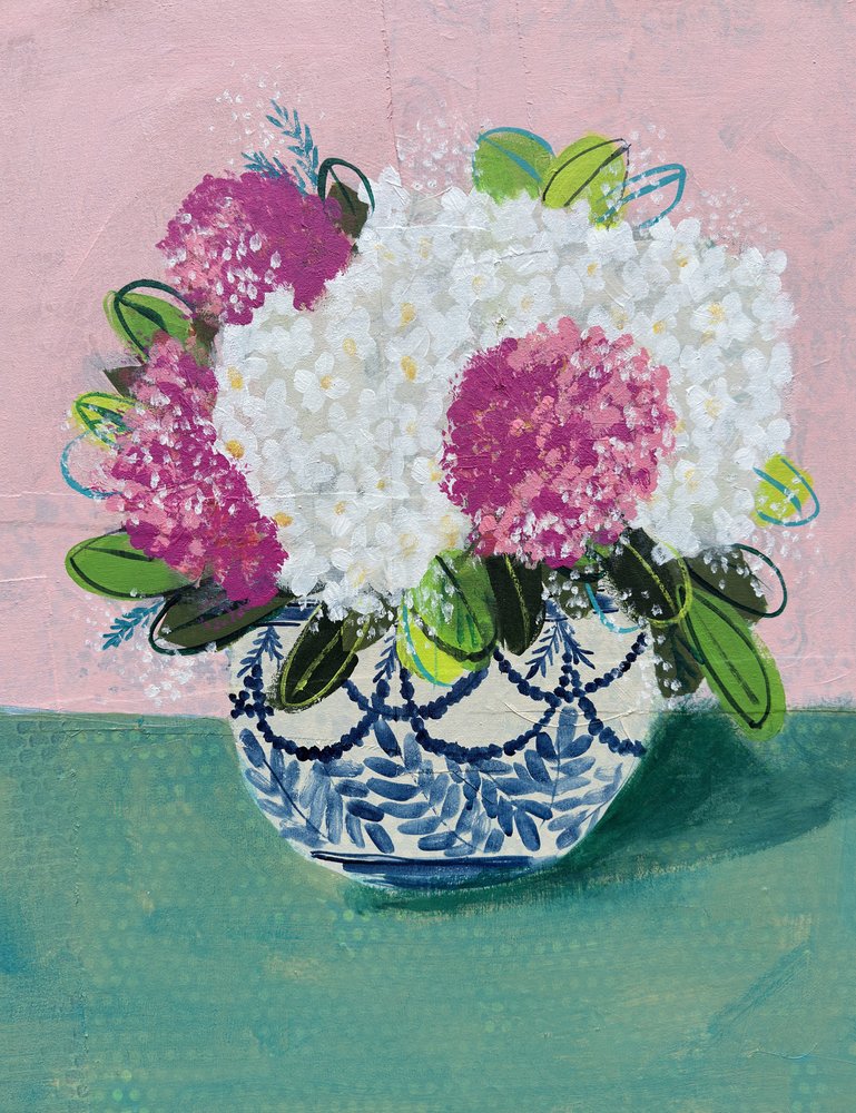 Nature morte botanique lumineuse - Shelley Hampe