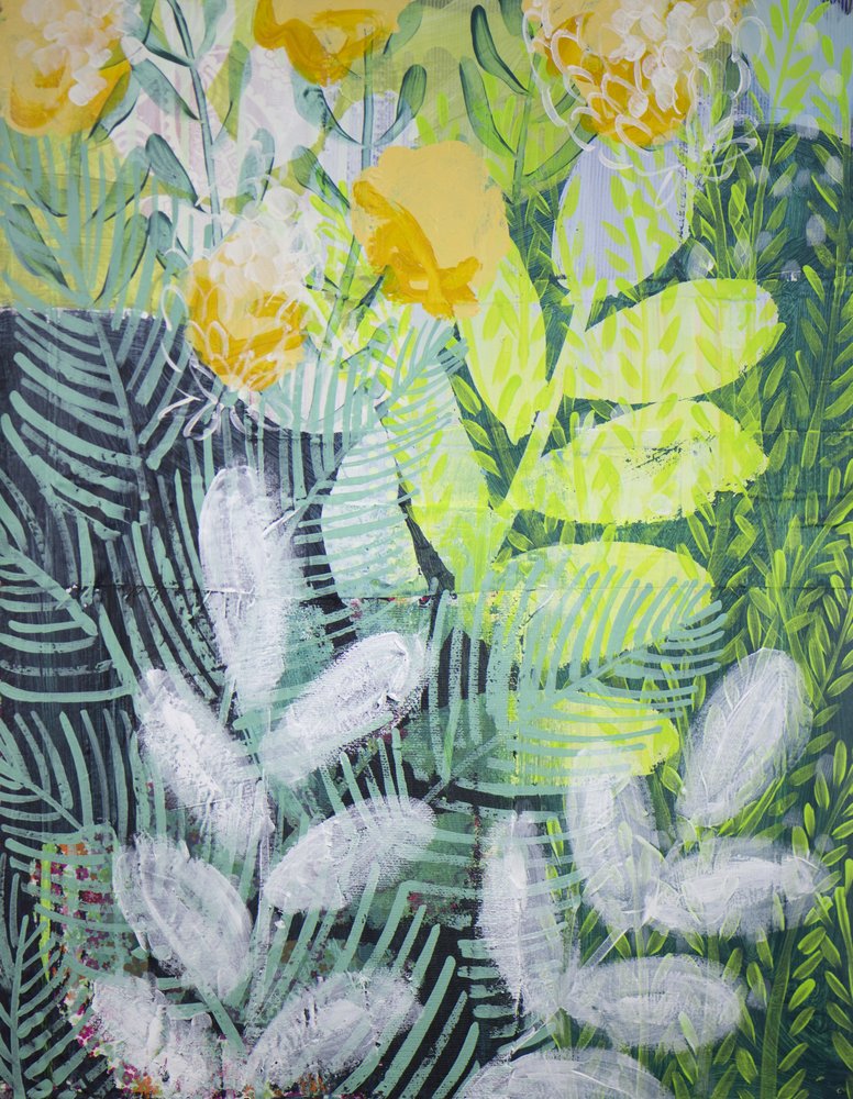 Couches botaniques luxuriantes - Shelley Hampe