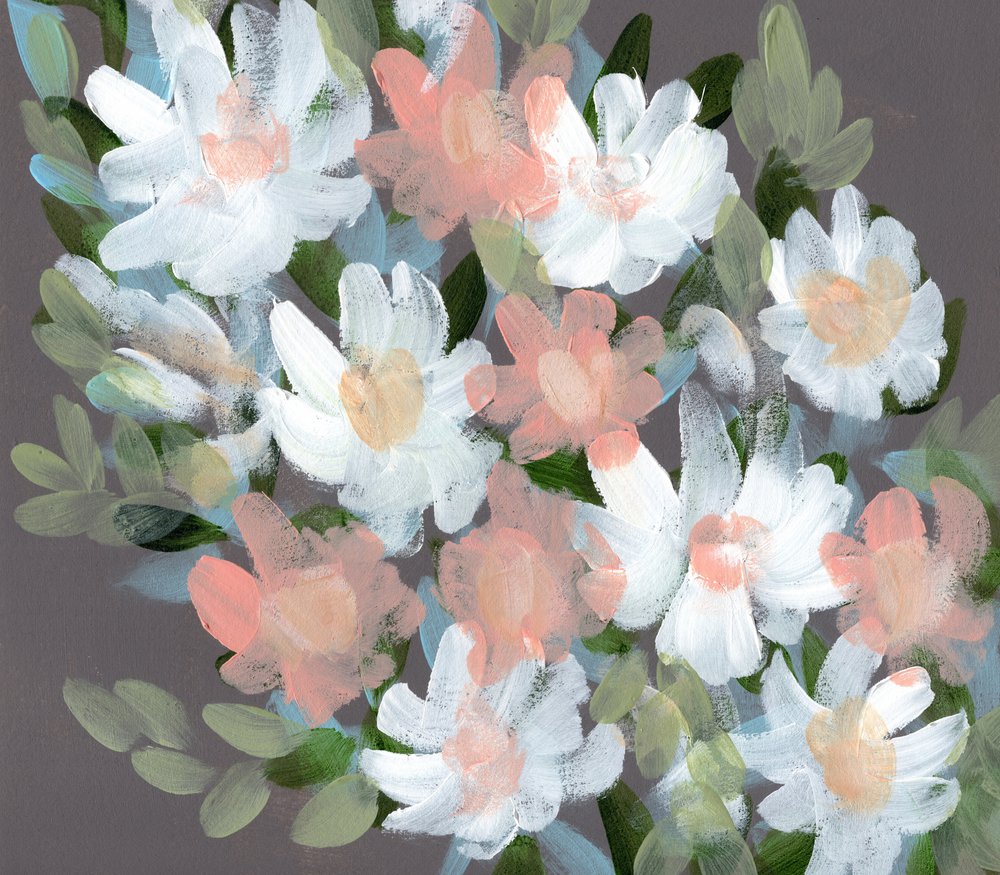 Bouquet floral aux tons sourds - Shelley Hampe