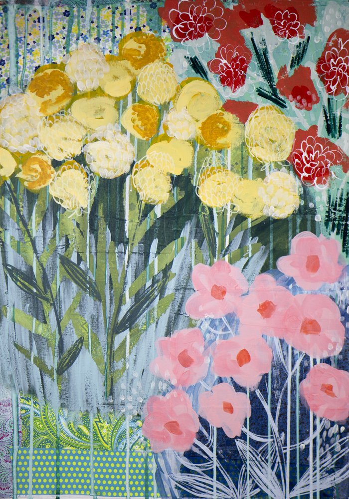 Floraisons de jardin éclatantes - Shelley Hampe