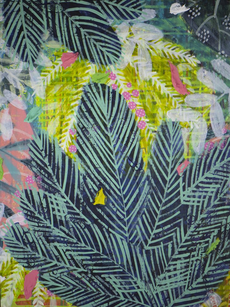 Feuillage tropical éclatant - Shelley Hampe