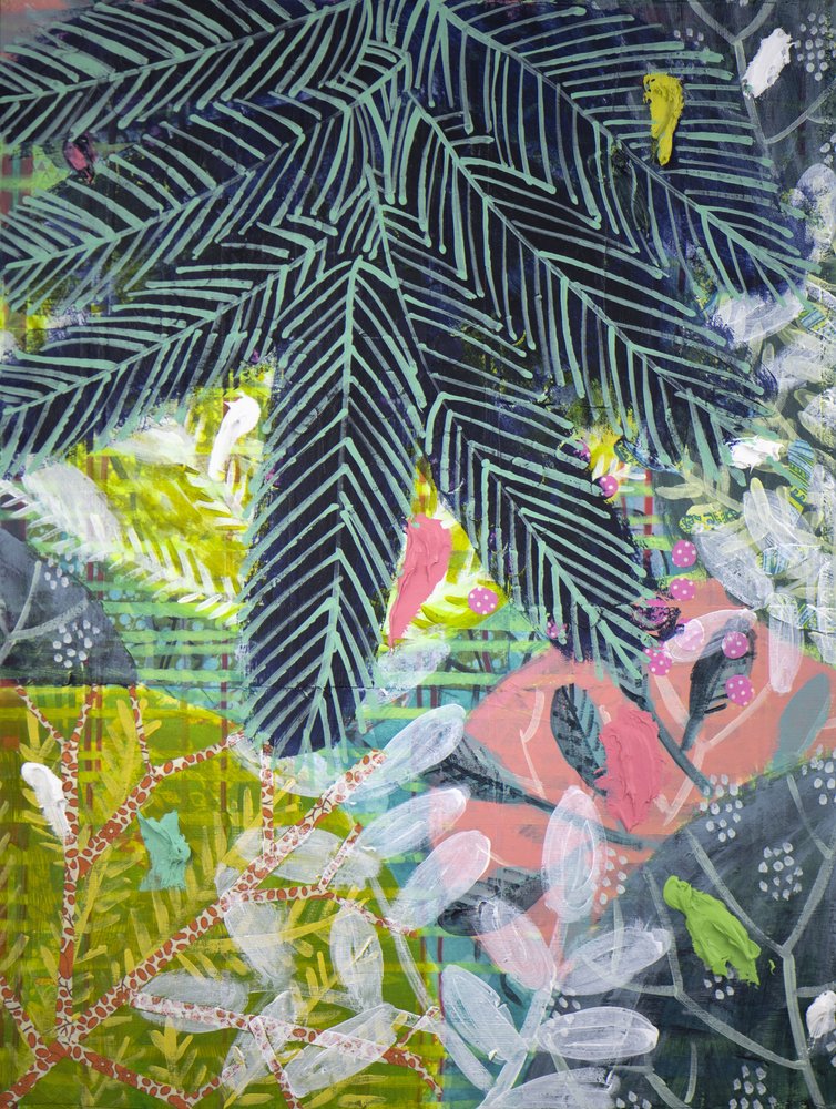 Jungle tropicale éclatante - Shelley Hampe