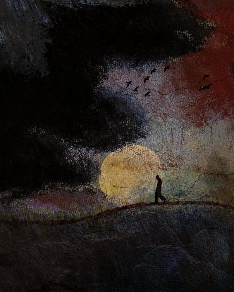 Nuit sombre, lune dorée - Shenshen Dou