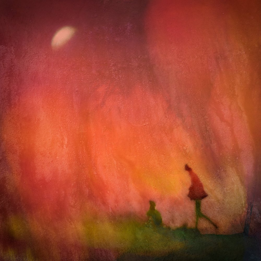 Figures rêveuses au coucher du soleil - Shenshen Dou