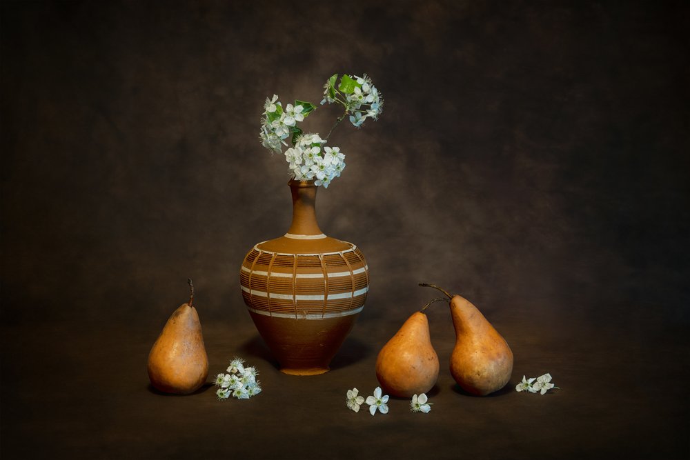 Nature morte rustique aux fleurs épanouies - Siyu_Wei APA