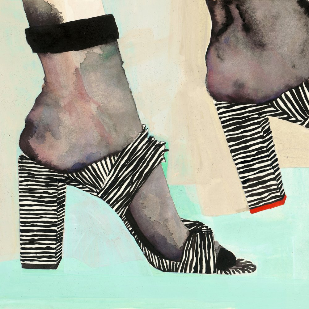 Escarpins zébrés chics - Sophia Novosel