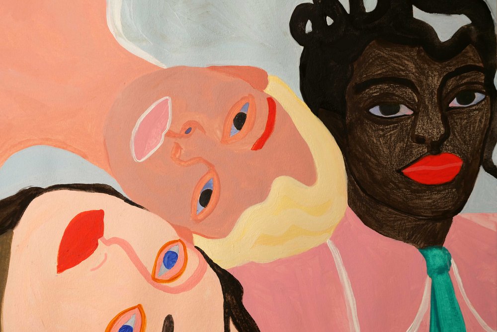 Trois visages différents - Sophia Novosel