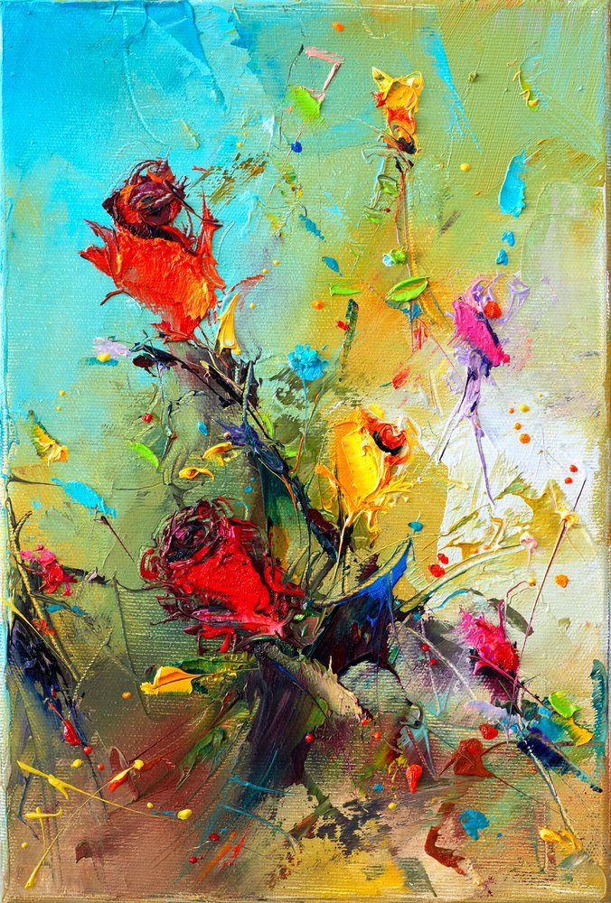 Une composition florale éclatante - Stanislav Lazarov