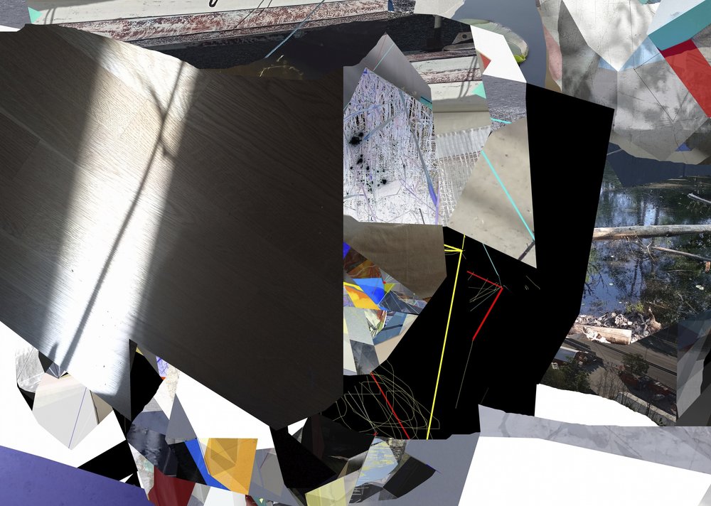 Collage de lumières fragmentées - Stefan Fransson