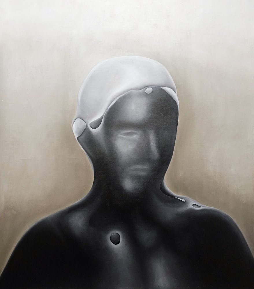 Figure abstraite sombre - Stefano Mazzolini