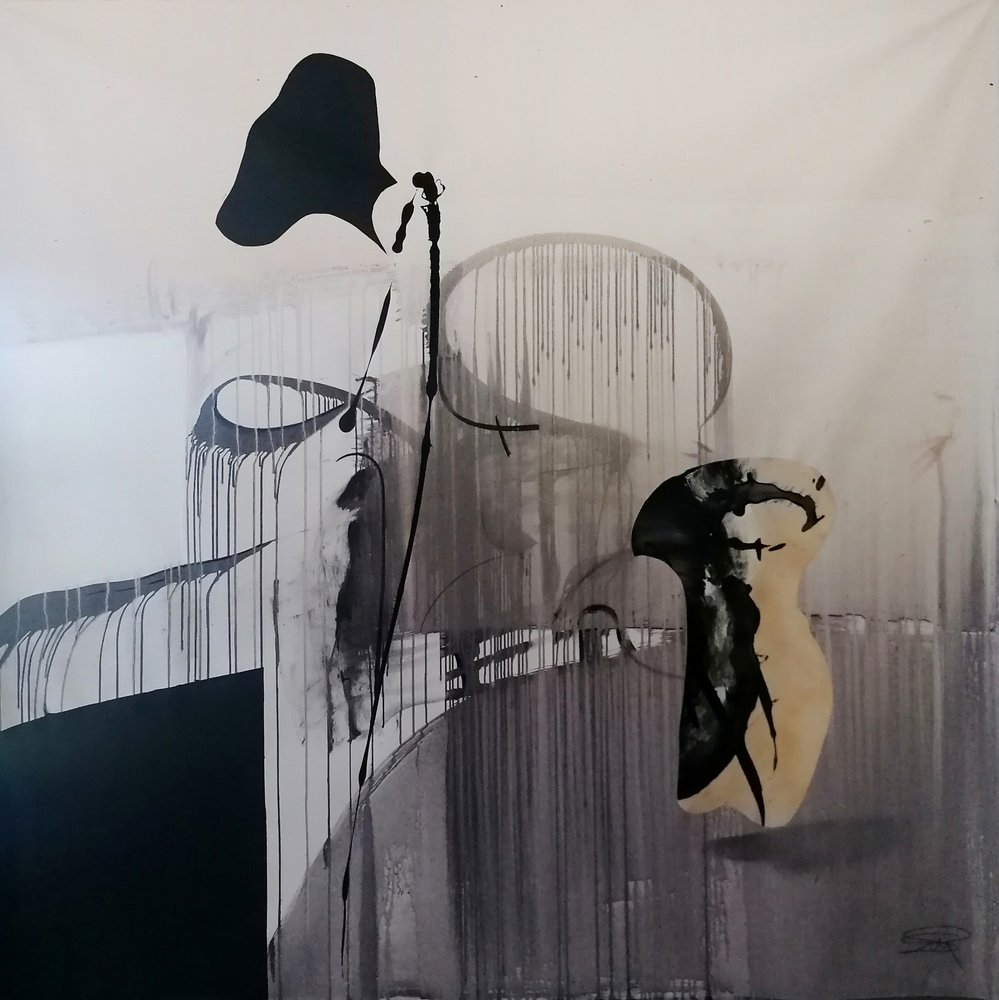Coulures et figures abstraites - Stefano Mazzolini