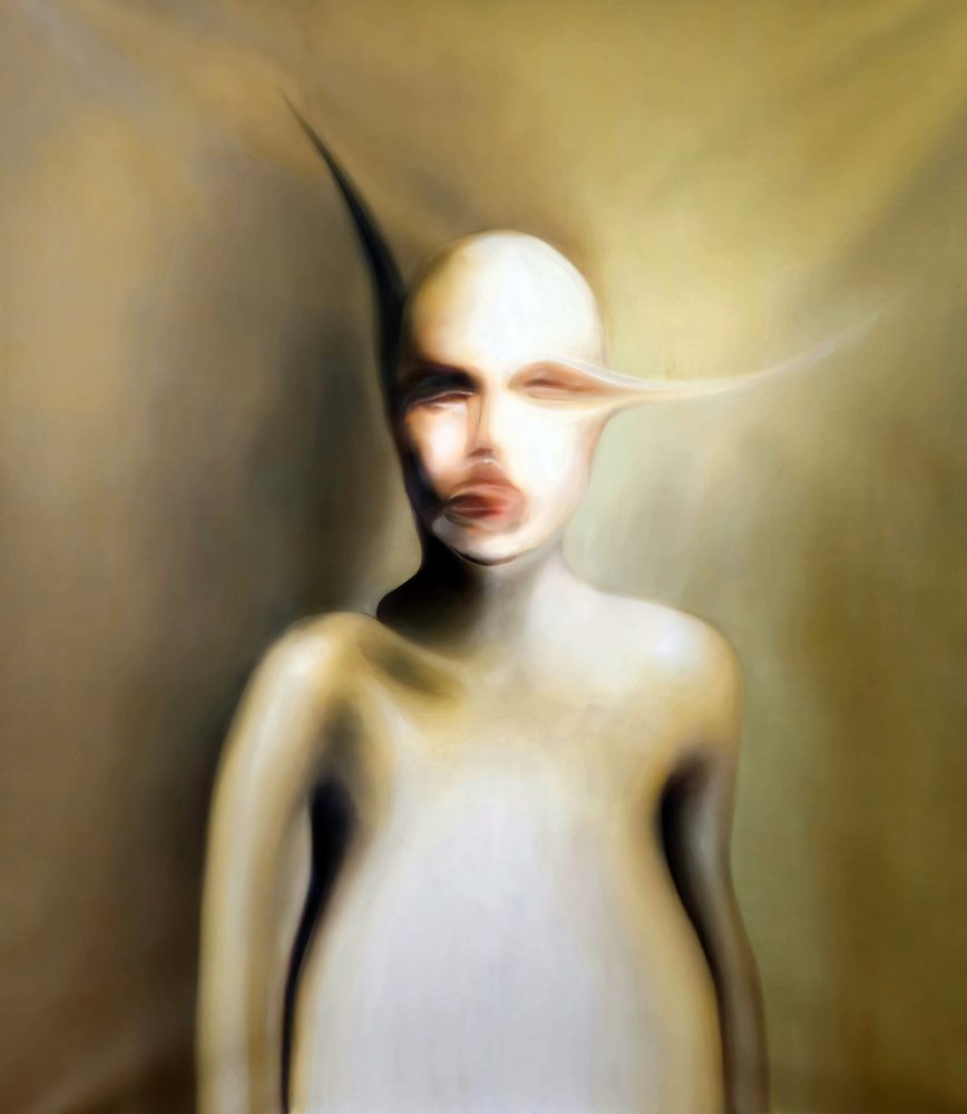 Portrait surréaliste déformé - Stefano Mazzolini