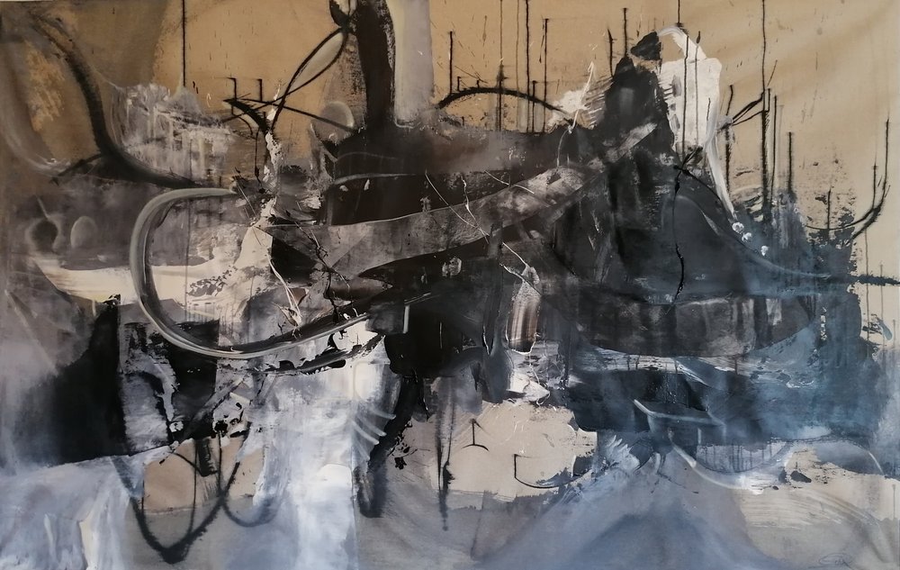 Coups de pinceau abstraits dynamiques - Stefano Mazzolini