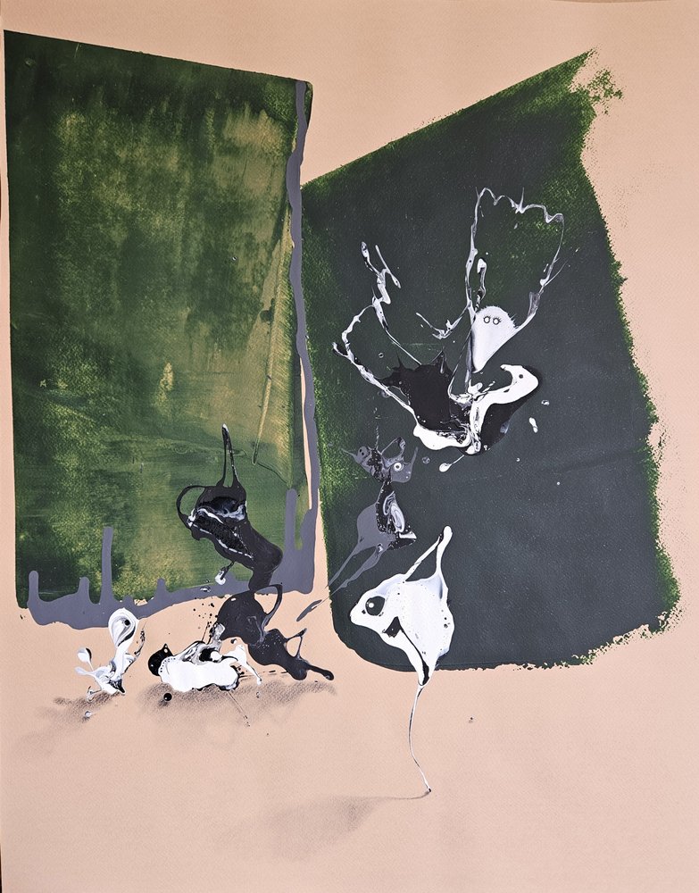 Abstraction verte dynamique - Stefano Mazzolini