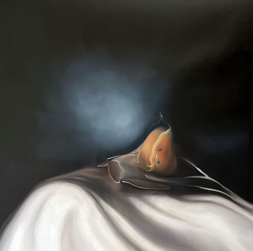 Élégante nature morte aux poires - Stefano Mazzolini