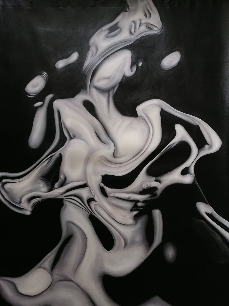 Figure fluide éthérée - Stefano Mazzolini
