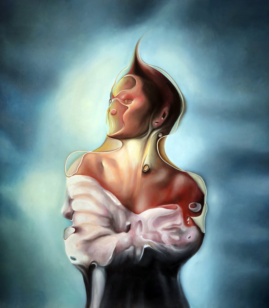 Portrait fluide éthéré - Stefano Mazzolini