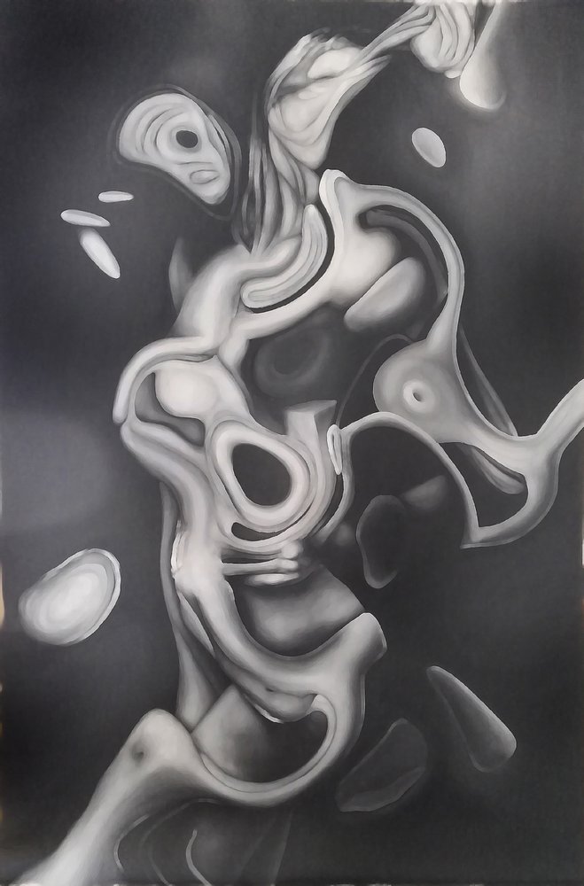Formes biomorphiques fluides - Stefano Mazzolini