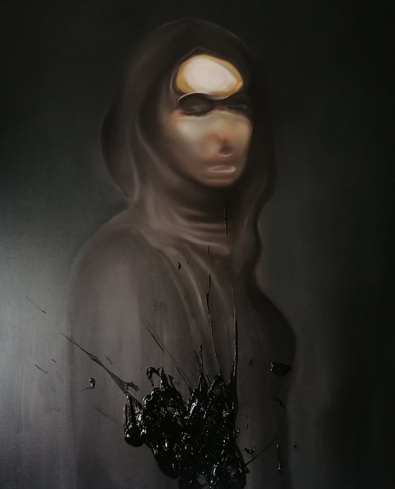 Figure encapuchonnée, émotion profonde - Stefano Mazzolini
