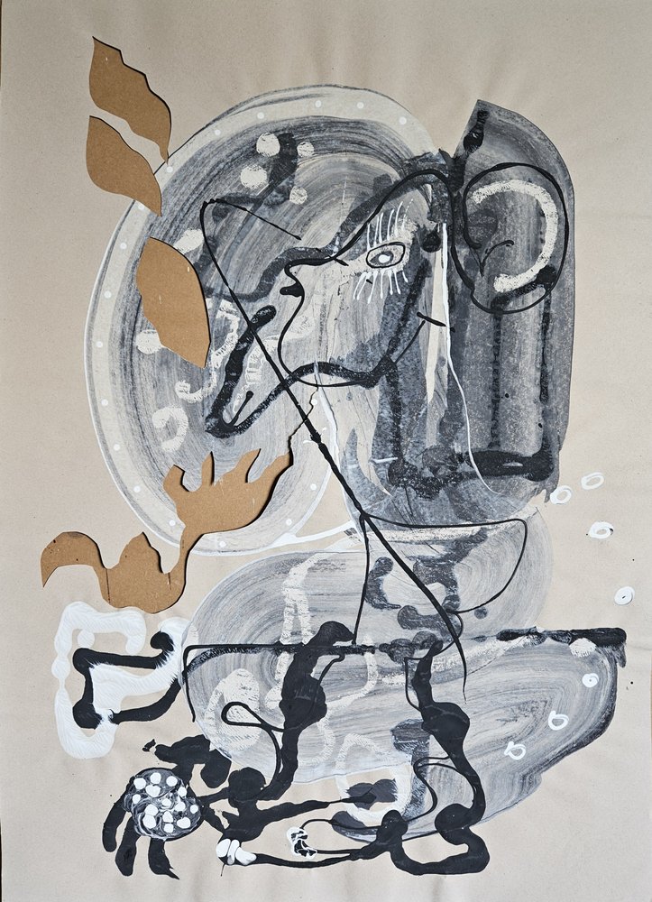 Forme fluide monochrome - Stefano Mazzolini