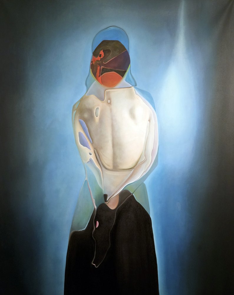 Mystérieuse contemplation bleue - Stefano Mazzolini