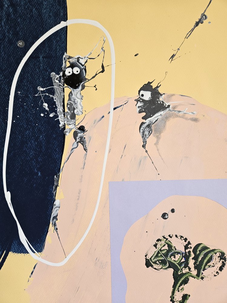 Figures abstraites surréalistes - Stefano Mazzolini