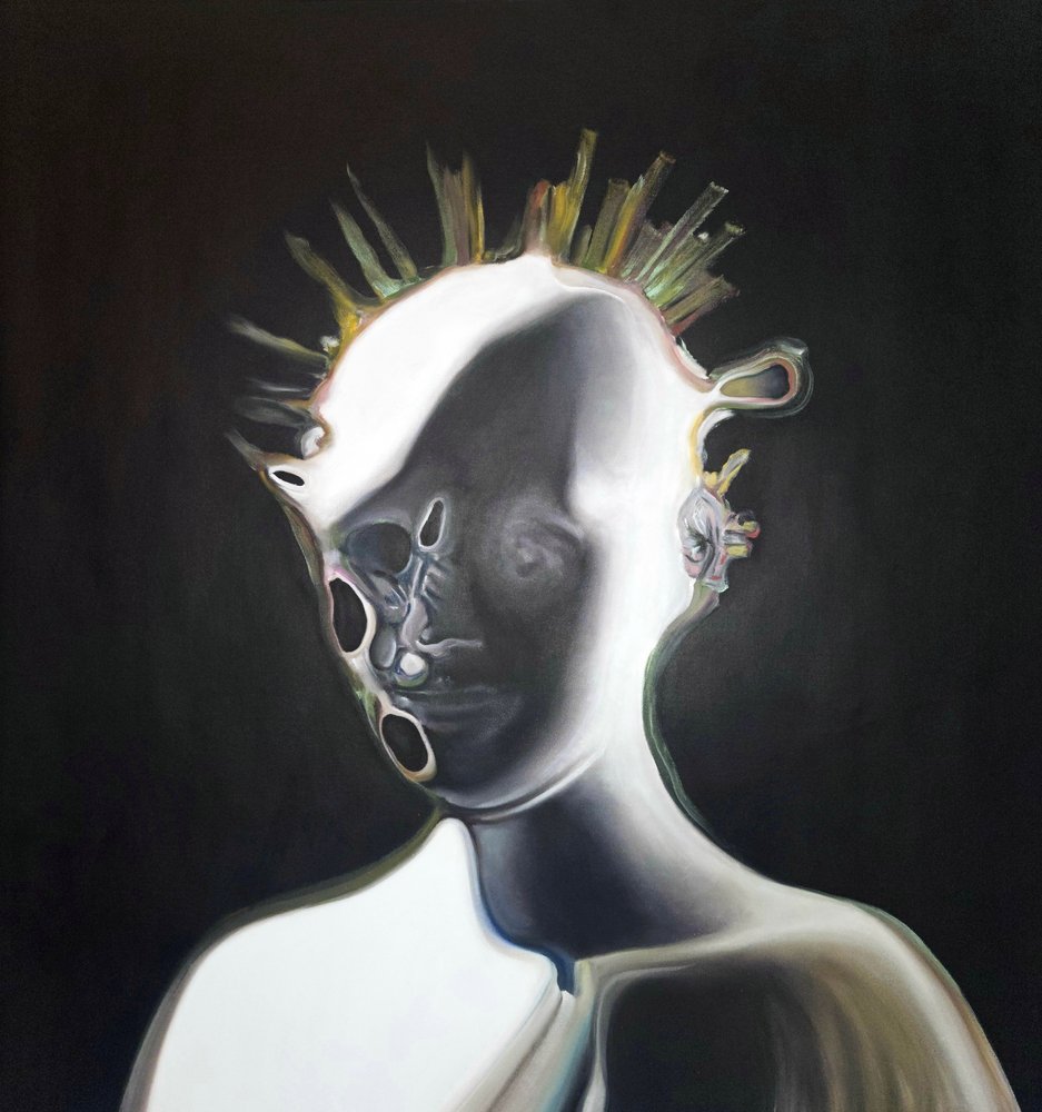 Portrait abstrait surréaliste - Stefano Mazzolini