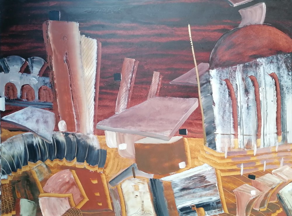 Architecture urbaine surréaliste - Stefano Mazzolini