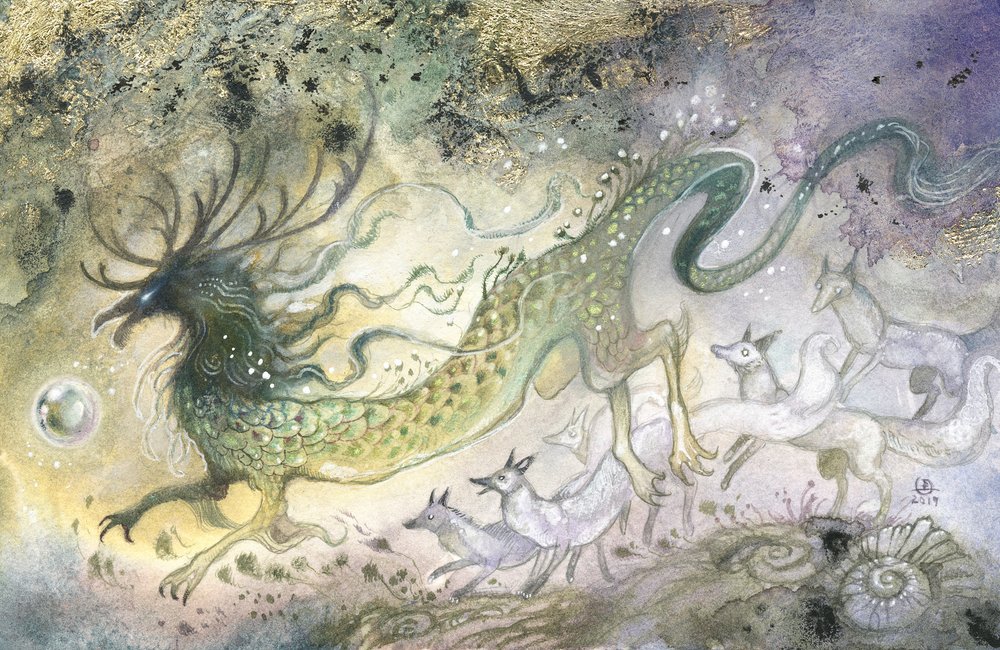 Esprit du dragon de la forêt mystique - Stephanie Law