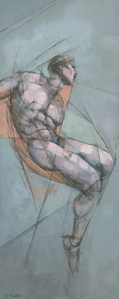 Figure abstraite dynamique - Steve Mitchell