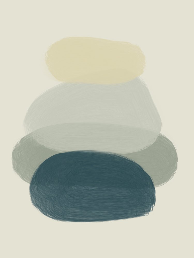 Pile de pierres apaisantes - Studio Palette