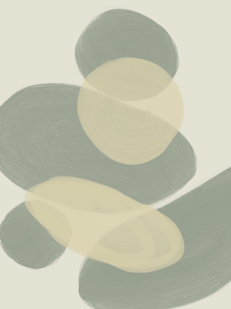 Flux abstrait et délicat - Studio Palette