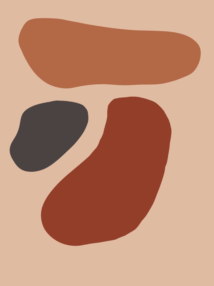 Formes organiques et terreuses - Studio Palette