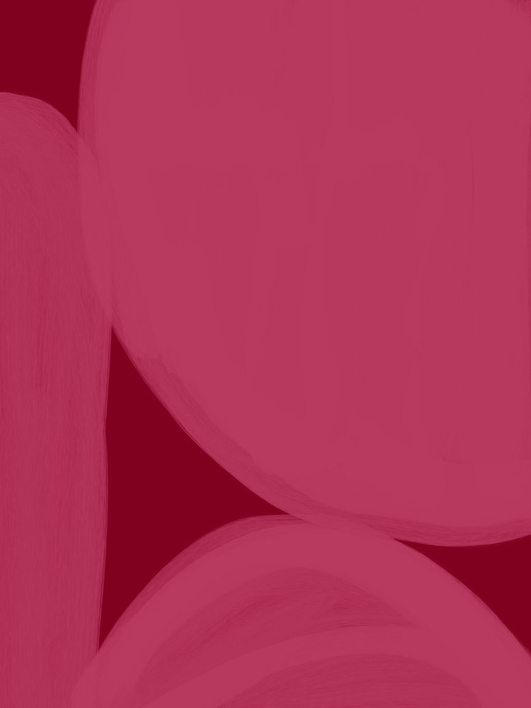 Formes fluides roses - Studio Palette