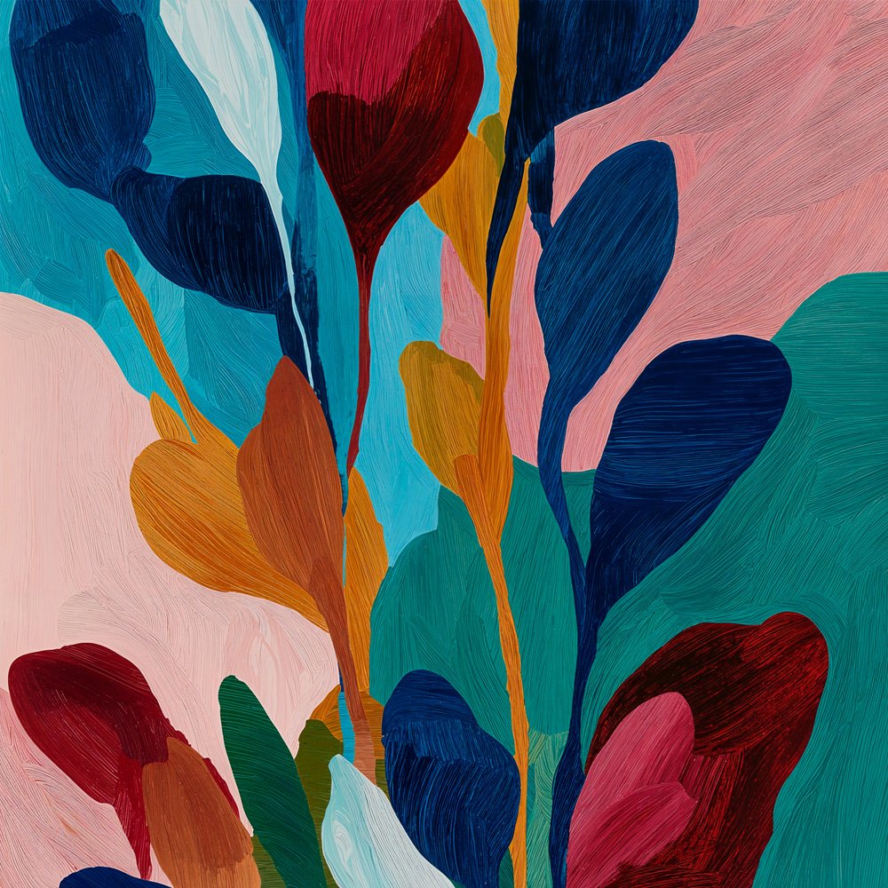 Des formes botaniques éclatantes - Studio Palette