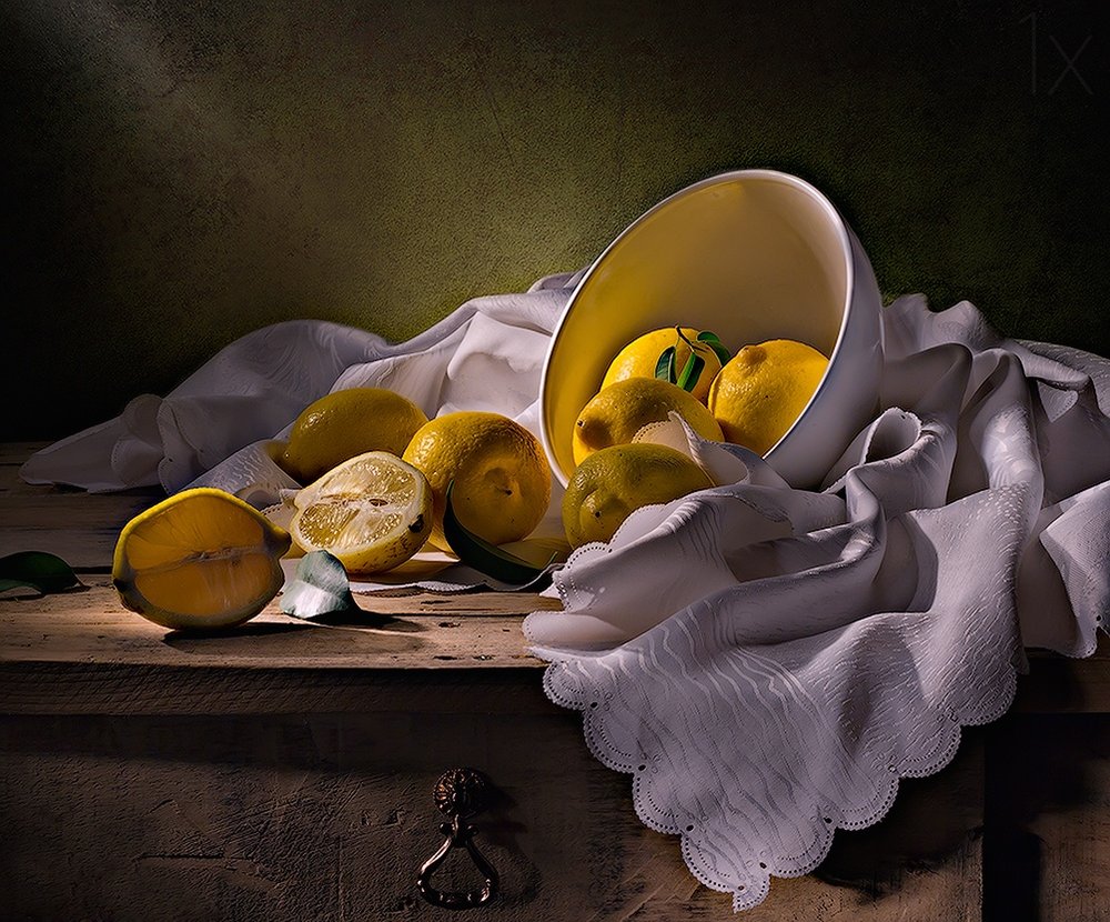 Nature morte rustique au citron - Svetlana L