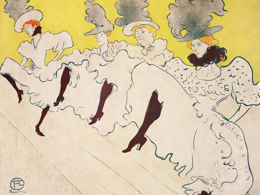 Mademoiselle Eglantine’s Troupe (1896) - TOULOUSE LAUTREC