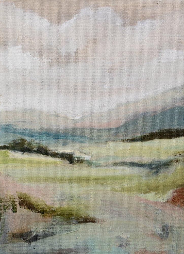 Vallée sereine des montagnes - Tamar Green