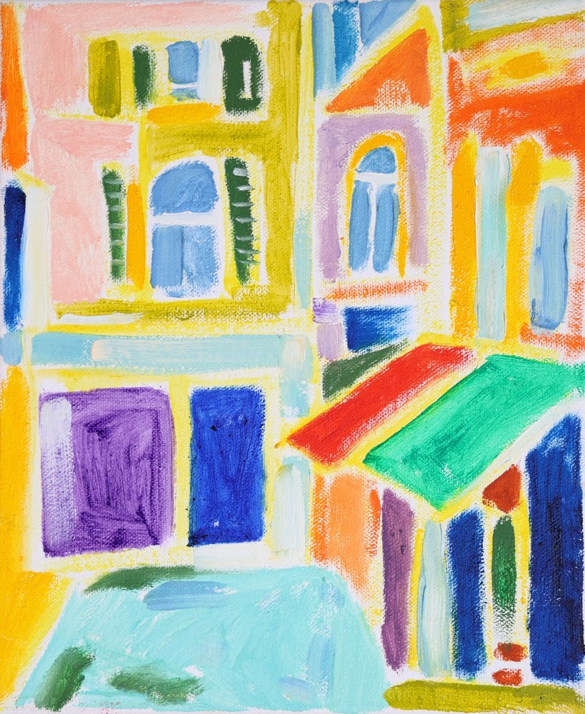 Ville animée - Abstrait - Tamara Jare