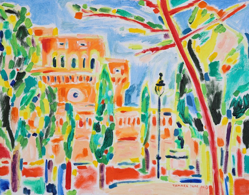 Un parc urbain plein de vie - Tamara Jare