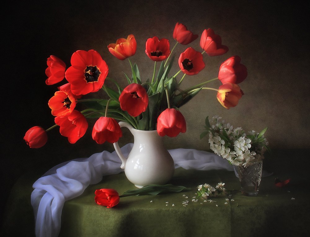 Des tulipes d