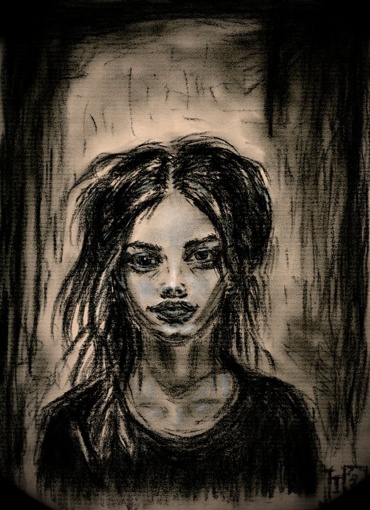 Portrait « Regard sombre » - Tim Hoinkis