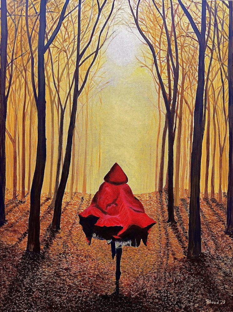 Le sentier de la Forêt du Petit Chaperon rouge - Tom Blood